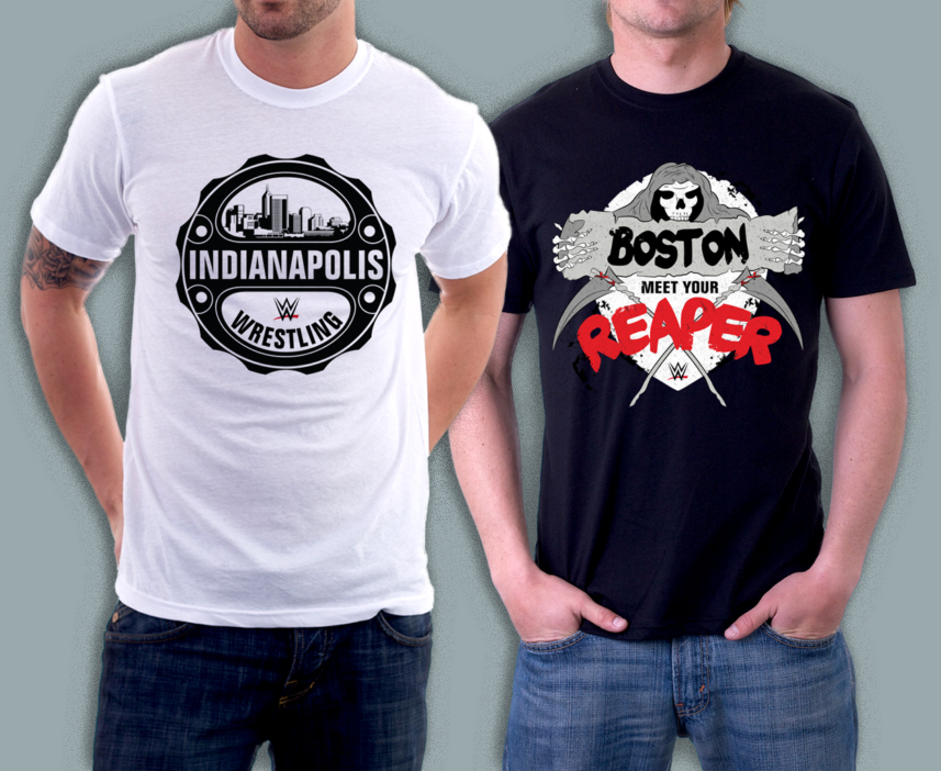 Small Town Cheers
Creating WWE wrestling merch and other fan centered designs for bigger brands